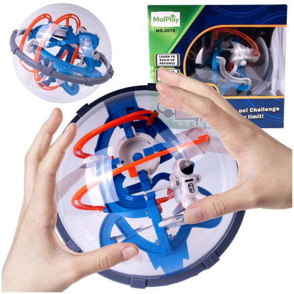 Kula Labirynt 3d Przeplatanka Łamigłówka zdjęcie 1