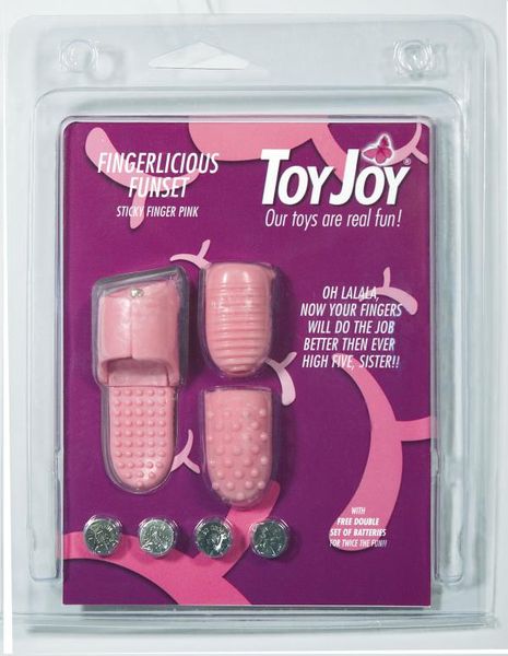 ToyJoy FINGERLICIOUS Wibrująca nakładka na palec zdjęcie 1