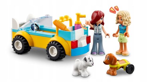 PREZENT LEGO dla 4, 5 latki FRIENDS 42635 Samochód do pielęgnacji psów + na Arena.pl