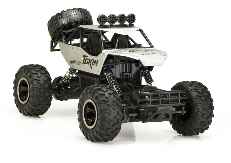 Samochód RC Rock Crawler 1:12 4WD METAL srebrny zdjęcie 1
