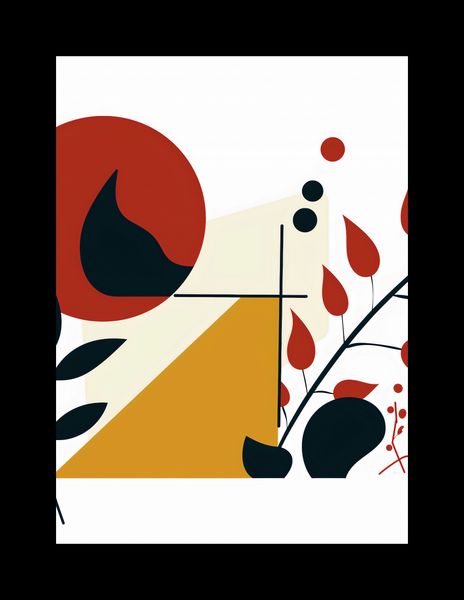 Plakat 13x18cm Ogień i Flora zdjęcie 2