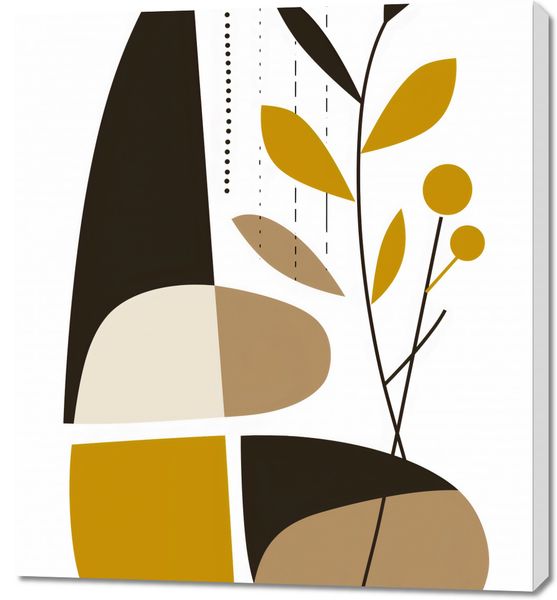 Obraz 90x100cm Geometryczna Naturaleza zdjęcie 1