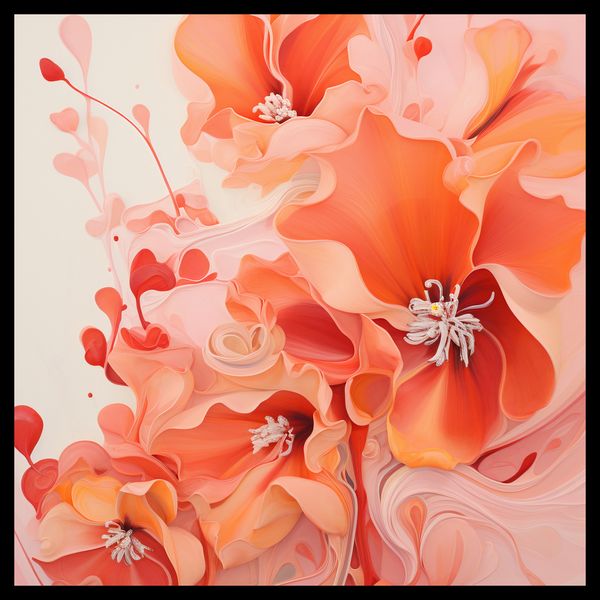 Plakat 40x40cm Płynąca Pasja zdjęcie 2