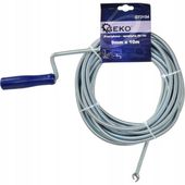 Przetykacz do rur 9 mm 10 m spirala kanalizacyjna GEKO G73154