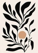 Plakat 13x18cm Kwietnik  Minimalistyczny , Wnętrza Styl Skandynawski, Boho