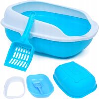 KUWETA DLA KOTA OTWARTA Z RAMKĄ NA ŻWIREK SZUFLA