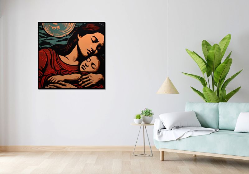 Plakat 90x90cm Matczyne Więzi zdjęcie 4
