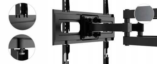Certyfikowany Solidny Obrotowy Uchwyt do Telewizora Wieszak TV 32"-80" VESA na Arena.pl