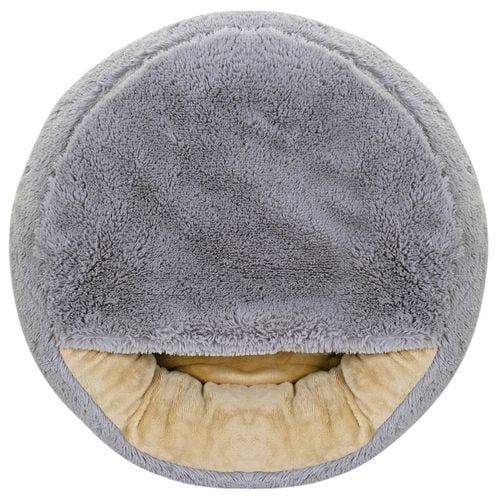 legowisko dla psa fluffy 70 cm jasnoszare na Arena.pl