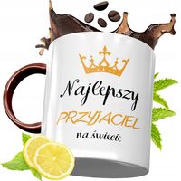 Kubek Bordowy Dla Przyjaciela Na Urodziny Prezent Z Nadrukiem Ze Zdjęciem