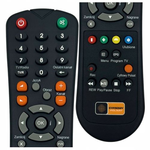 Pilot do dekoder Cyfrowy Polsat Box model dla HD-2000 HD2000 HD-3000 na Arena.pl