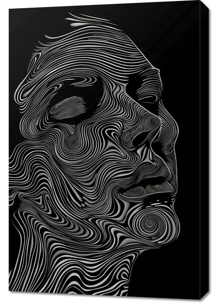 Obraz 60x90cm Rysy i Zarysy zdjęcie 1