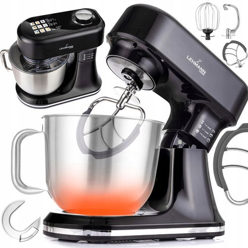 ROBOT PLANETARNY KUCHENNY MIKSER Z WAGĄ PODGRZEWANA MISA DO 45C PANEL LED na Arena.pl