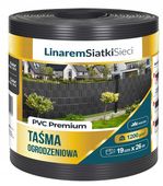 TAŚMA OGRODZENIOWA PREMIUM 1200g ANTRACYT DO OGRODZENIA PANELOWEGO