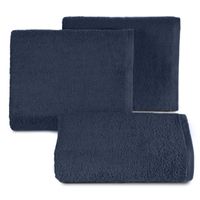 Ręcznik Gładki2 70X140 cm granat bawełna frotte chłonny