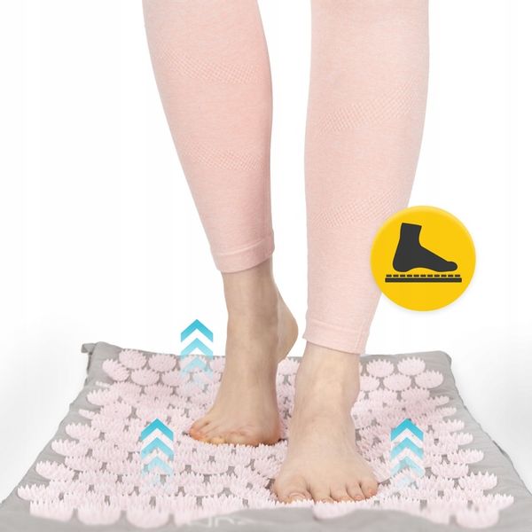 MATA DO AKUPRESURY 4FIZJO Z KOLCAMI + PODUSZKA zdjęcie 12