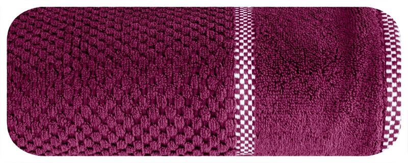 Ręcznik frotte CALEB8 50x90 amarantowy zdjęcie 2
