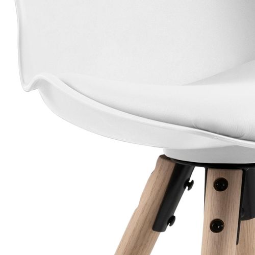 Stołek barowy Oslo biały high na Arena.pl