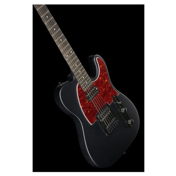 Gitara elektryczna Harley Benton TE-20HH SBK CZARNA Bordo Matowa zdjęcie 4