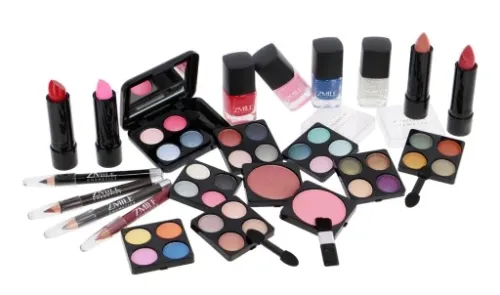 Kosmetyczka walizka kuferek zestaw 51 kosmetyków na Arena.pl