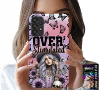 ETUI DO SAMSUNG A52 / A52S - OVER STIMULATED, NASTOLETNIE WZORY, CASE