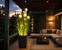Sztuczna trawa dekoracyjna Premium podświetlana led Kulki 120
