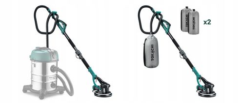 SZLIFIERKA ŻYRAFA DO GIPSU GŁADZI TYNKU ŚCIAN TYNKÓW 220cm LED + na Arena.pl