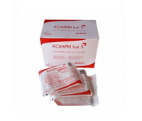 Kompresy gazowe jałowe ZARYS 7,5 cm x 7,5 cm 100 sztuk