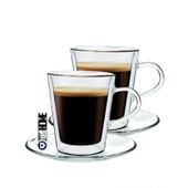 Szklanki Termiczne Kawy Herbaty Doppio 100ml Maxxo