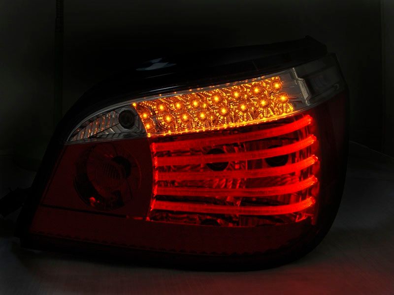 LAMPY DIODOWE LED Do BMW E60 Od 2003 Do 2007 DYNAMICZNY KIERUNKOWSKAZ zdjęcie 4