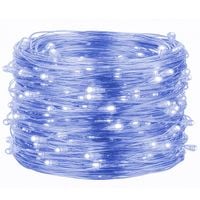 Lampki choinkowe 100 LED druciki mikro na baterie
