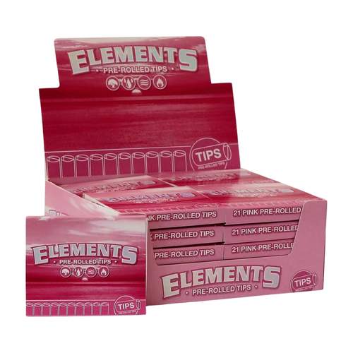 skręcone filterki elements pink - 21 szt. na Arena.pl