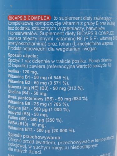 Biocaps B complex - Formeds - 120kaps na Arena.pl