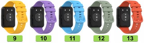 ZESTAW 3 PASKÓW PASEK OPASKA BRANSOLETA DO HUAWEI WATCH FIT 2 |DUŻO KOLORÓW na Arena.pl