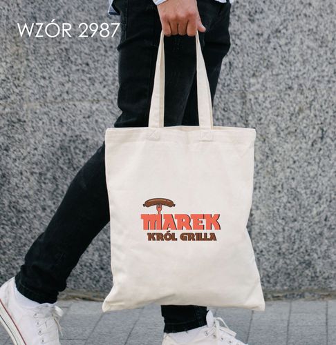 Eko Torba z imieniem napis PREZENT BURGEROZAURUS na Arena.pl