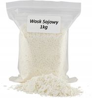 Wosk sojowy naturalny do świec masażu soy wax 1kg