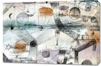Obraz 90x60cm In The Realm Of Air, Paul Klee Vintage do Salonu