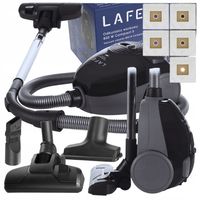 ODKURZACZ WORKOWY MOCNY TRADYCYJNY CICHY LEKKI 800W REGULACJA + WORKI