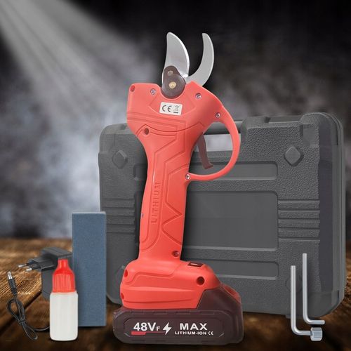 SEKATOR AKUMULATOROWY Ogrodowy Elektryczny Nożyce do Gałęzi Li-Ion 48V na Arena.pl