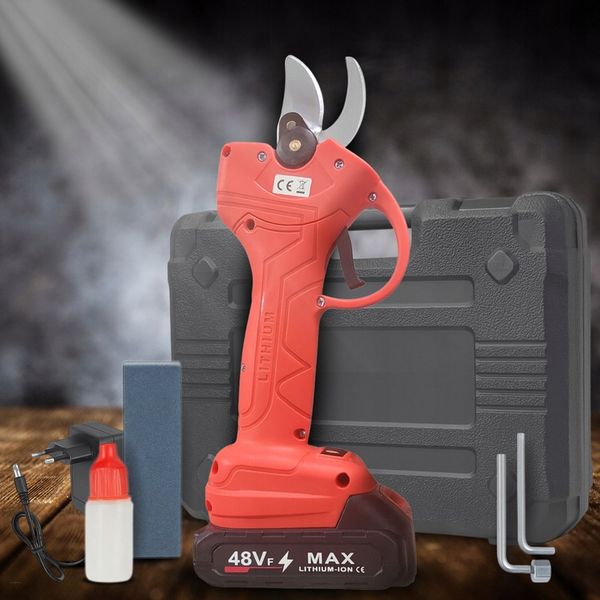 SEKATOR AKUMULATOROWY Ogrodowy Elektryczny Nożyce do Gałęzi Li-Ion 48V zdjęcie 9