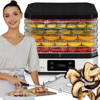 Suszarka spożywcza DUŻA Suszarka DO GRZYBÓW OWOCÓW WARZYW ZIÓŁ TIMER