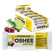 25x OSHEE Vitamin musli bar baton witamina C500 wiśnia limonka 40 g