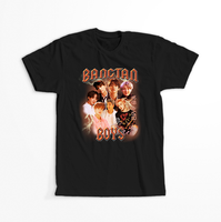 Koszulka Czarna BTS - WYBIERZ KOLOR KOSZULKI I FASON Damska L