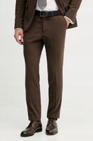 Spodnie materiałowe LINDBERG brązowe R54
