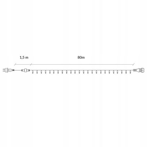 LAMPKI CHOINKOWE 1000 LED ZEWNĘTRZNE KURTYNA ŚWIETLNA IP44 MULTIKOLOR FLASH na Arena.pl