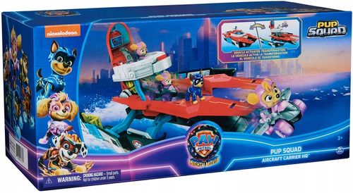 PSI PATROL MIGHTY MOVIE PATROLOWIEC LOTNISKOWIEC + SKYE I POJAZD + GRATIS na Arena.pl