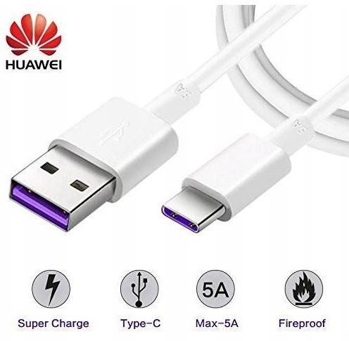 ORYGINALNY kabel HUAWEI AP71 40W 5A USB C SZYBKIE ŁADOWANIE 5A na Arena.pl