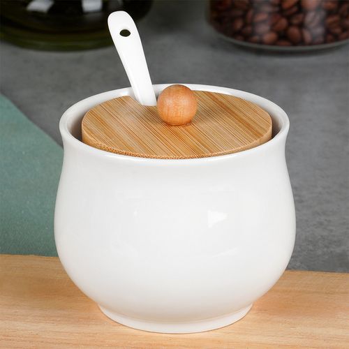 Cukierniczka ceramiczna biała na Arena.pl