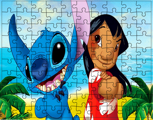 Puzzle Lilo i Stich na Arena.pl