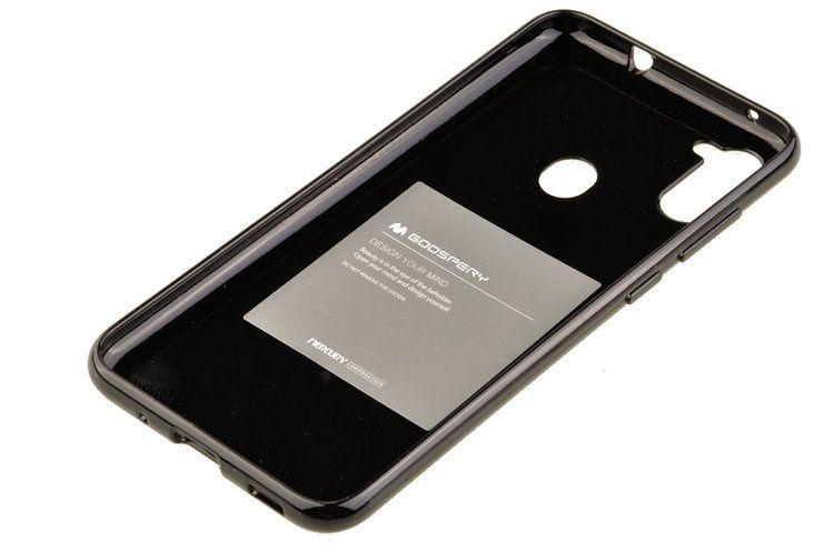 Etui Mercury Goospery Jelly Case do Samsung Galaxy M11 / A11 czarny zdjęcie 3